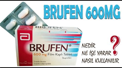 Brufen 600 Mg Kullanımı ve Yan Etkileri