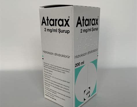 Atarax İlacının Kullanım Alanları
