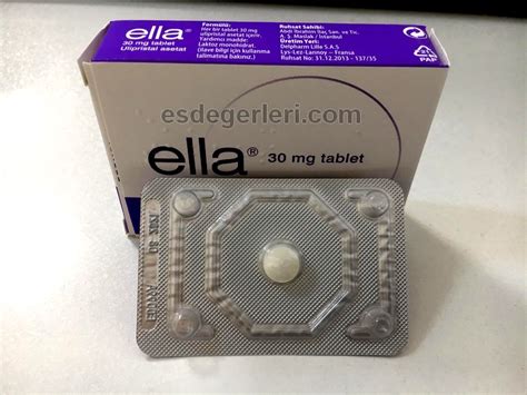 Ella Tablet Kullanımı ve Dozajı