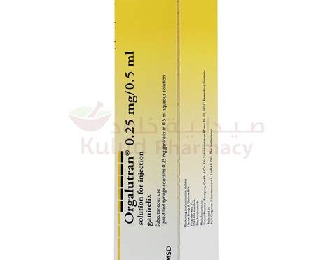 Orgalutran 0.25 Mg Nedir? Ne İçin Kullanılır, Dozları