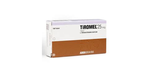 Tiromel 25 Mg Kullanımı, Yan Etkileri ve Fiyatı